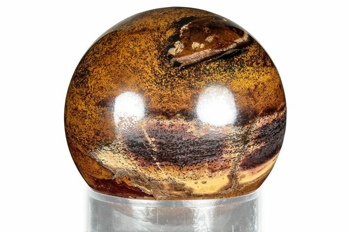 Marra Mamba (Packsaddle) Jasper Sphere - Mt Brockman #327420